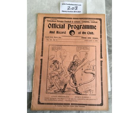 1927/1928 Tottenham v Dartford Friendly Football Programme: Excellent condition ex bound with no team changes. Tottenham must