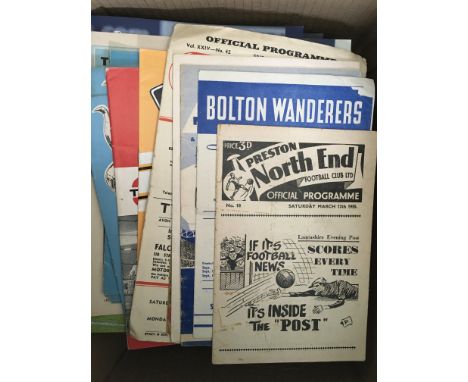 Tottenham Football Programme Box: Majority home matches from the 60s up to this season v Champions Manchester City and Ludogo