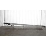 APV Wire Mesh Conveyor 17' L x 24" Wide  - RIGGING AND HANDLING FEES: $190