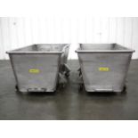 Two 390 Gallon Dough Troughs  - RIGGING AND HANDLING FEES: $210
