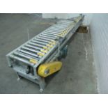 Hytrol Roller Conveyor Spur with Motor Drive  - RIGGING AND HANDLING FEES: $90