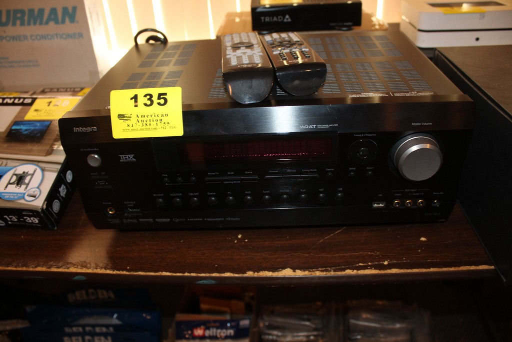 INTEGRA MODEL DTR30.3 7.2Ch x 100 Watts THX Networking A/V Receiver