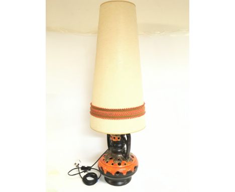 A Vintage German style floor lamp, 100cm tall approximately this lot cannot be posted