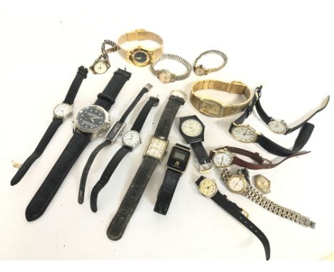 Various watches including Timex, Citizen, Lorus, Rotary etc. This lot cannot be posted- NO RESERVE