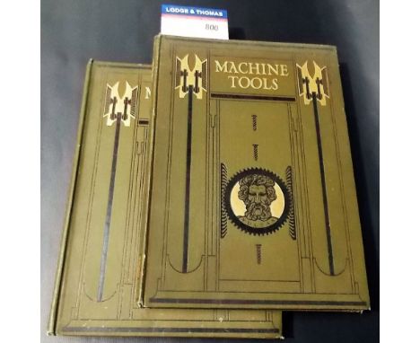 Book - French, James Weir - 'Machine Tools Commonly Employed in Modern Engineering Workshops....'  two Vols. Pbl.The Gresham 