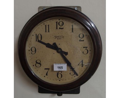 A 20th century Smith 8 day Bakelite wall clock Condition Report:Available upon request
