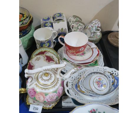 Rorstrand Eden cups and saucers, Coalport Indian Tree coffee cans and saucers and assorted other items Condition Report:Not a