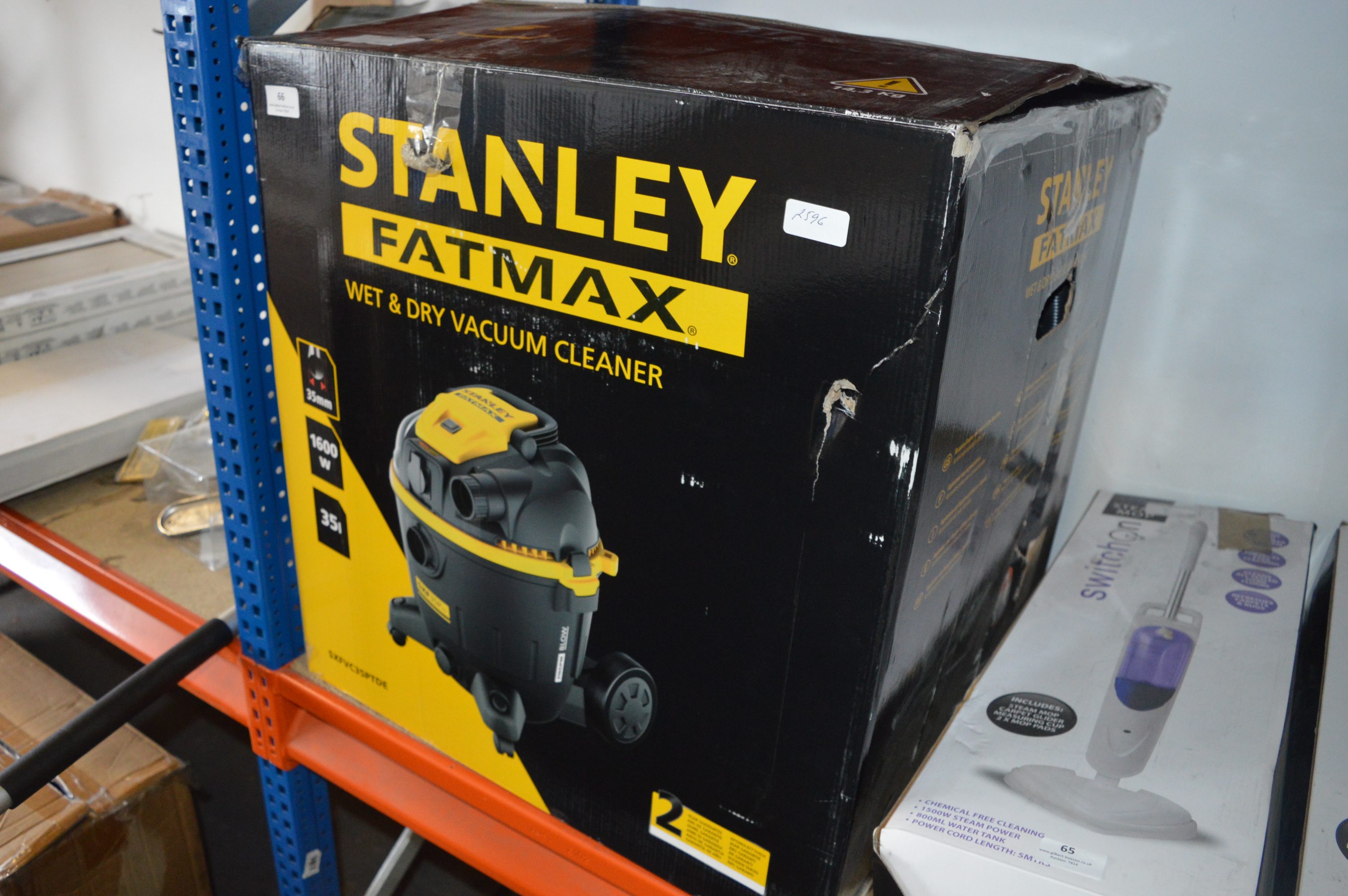 stanley fatmax wet dry vacuum