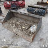 Bobcat 74 snow bucket