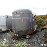 Fabriouepar 2 position horse trailer