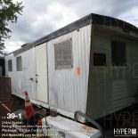 24' X 118" single axle office trailer