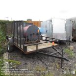 Utility trailer single axle
