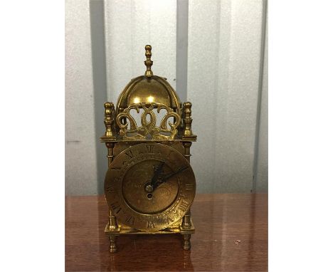 Brass carriage clock