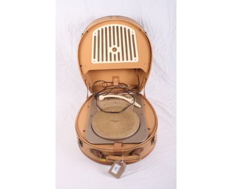 A Phillips portable mains record player