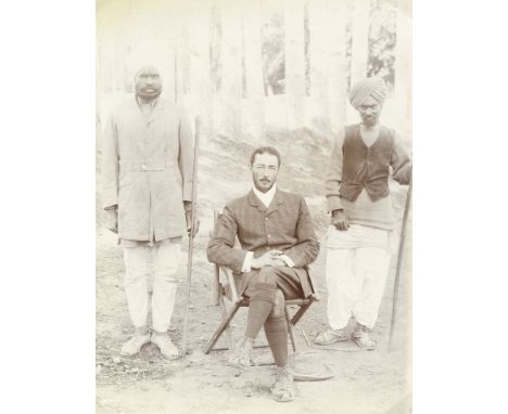 A collection of photographs from the collection of Major Arthur Wallace Dunlop (1866-1937), 23rd Sikh Pioneers India, late 19