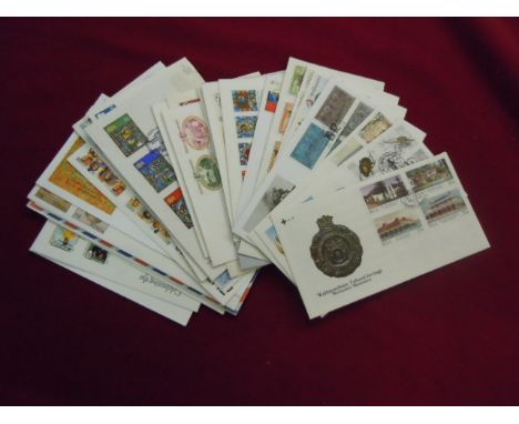 Collection of Foreign First Day Covers etc. Very attractive lot. 32 covers in total.