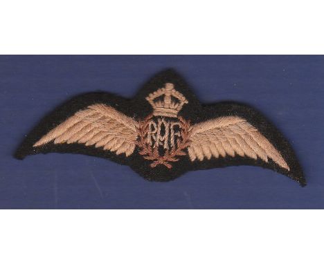 WWII RAF Pilots Wing Commanders cloth patch. 
