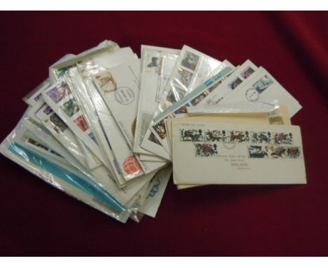Collection of First Day Covers etc. Including Roman Britain, 1993 Christmas, 93 Greetings. 50+ covers.