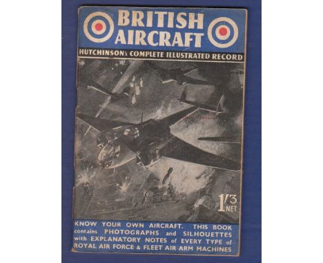 WWII Period Hutchinson's illustrated record Of British Aircraft. A collection of photographs illustrating aircraft of the U.S