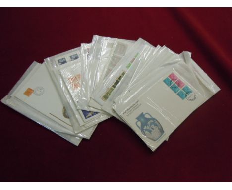 Great Britain Definitive First Day Covers Including high values.