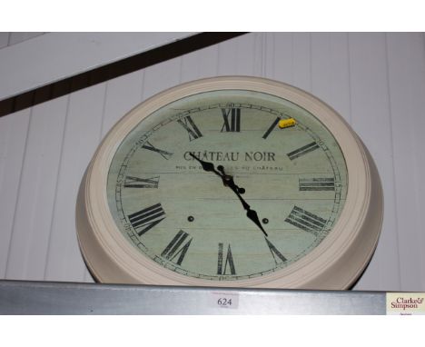 A modern wall clock
