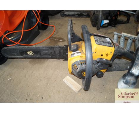 A JCB chainsaw