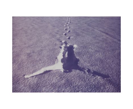 § SIR ANTHONY GORMLEY O.B.E. (BRITISH 1950-) SNOWFALL - 2002 Off-set lithograph, 127/200, signed, numbered and dated in ink(t