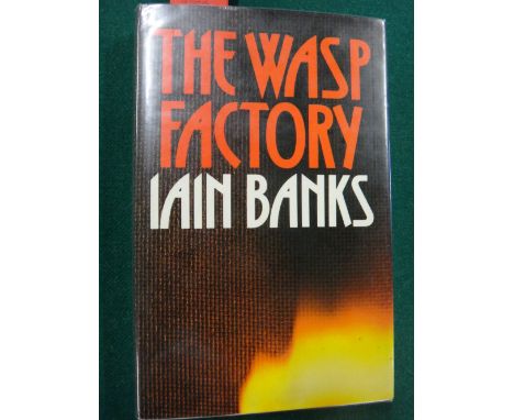 BANKS (Iain)  The Wasp Factory.  First Edition. d/wrapper, 1984.;  BANKS (Iain)  Walking on Glass.  First Edition. d/wrapper,