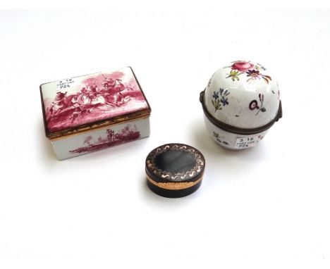 A Louis XV gold lined tortoiseshell pique snuff box by Charles Brisson (1769-1793), marked 'Paris 1767/1793', the cover set w