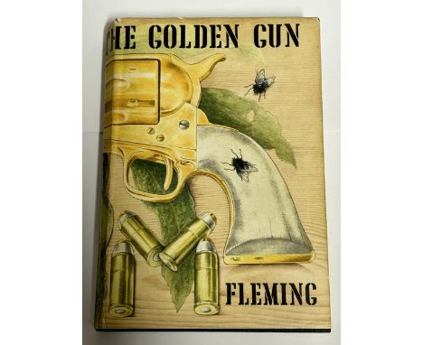 A 1965 IAN FLEMING FIRST EDITION, THE MAN WITH THE GOLDEN GUN, JAMES BOND HARDBACK BOOK COMPLETE WITH ORIGINAL DUST JACKET 
