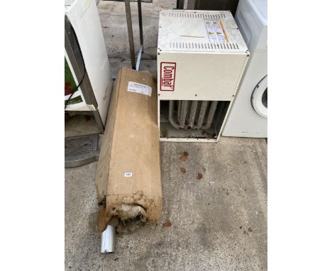 A COMBAT BOILER AND BOILER AND FLUE PIPE 