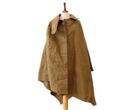 A 1945 British army groundsheet / cape
