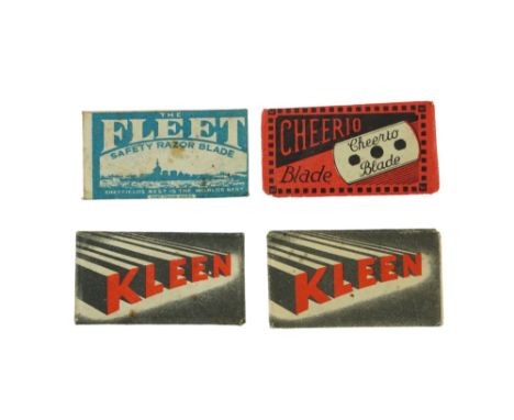Second World War British military escape and evasion magnetised steel razor blade compasses