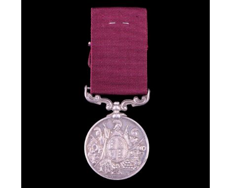  An Army Long Service and Good Conduct medal to 2062 Cr Sgt N Blezard, Border Regiment