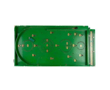 A bagatelle board, 76 cm x 38 cm