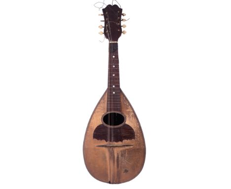 An early 20th Century cased Mandolin (a/f)