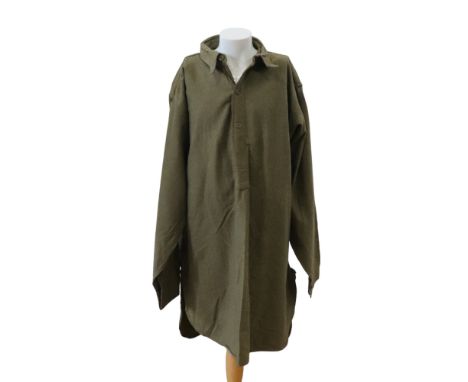 A 1945 British army other rank's collar-attached shirt