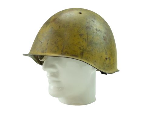 A Soviet Ssh40 helmet