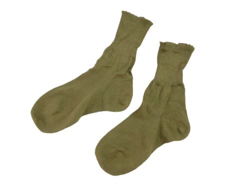 1945 dated British army issue cotton socks