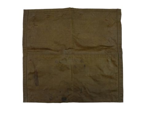 A Second World War British Army anti-gas wallet