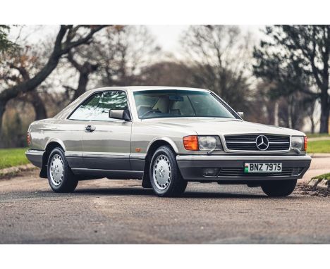 Bruno Sacco's deft touch with the second-generation S-Class Coupe still draws admiring glances today.Finished in Smoked Silve