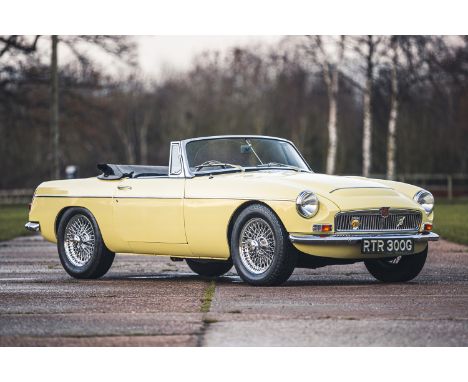 A good looking example of the much sought-after 'C' Roadster.The MGC was only in production for two years and is now highly p