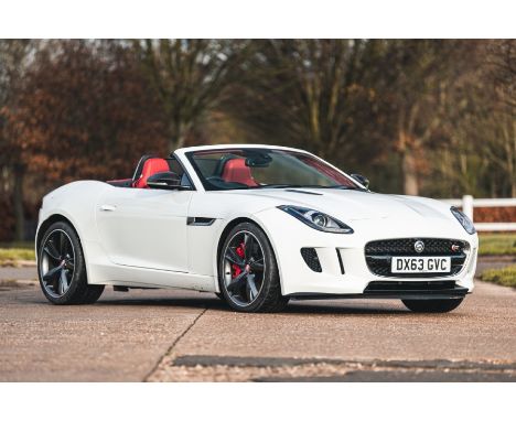 Simply remarkable.  Over £84,000 new, only 1,620 miles from new and very modestly guided.The F-Type Roadster was unveiled at 