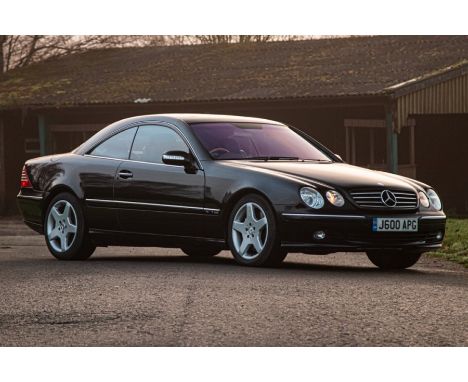 A very smart example of M-B's legendary big 'Bahnstorming' twin-turbo coupe.A rare 2nd-generation example of the CL600, one o