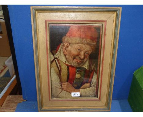 A Medici Society 19th century Print of Shepherd, circa 1870, 13 1/2" x 18 1/4".