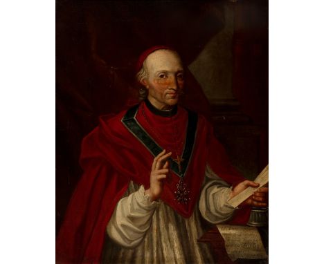 Spanish school, late 18th century."Archbishop of Toledo", 1788.Oil on canvas.Frame from the 19th century.It presents faults a