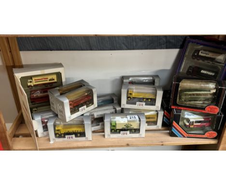 A quantity of boxed E.F.E Exclusive first editions commercial vehicles