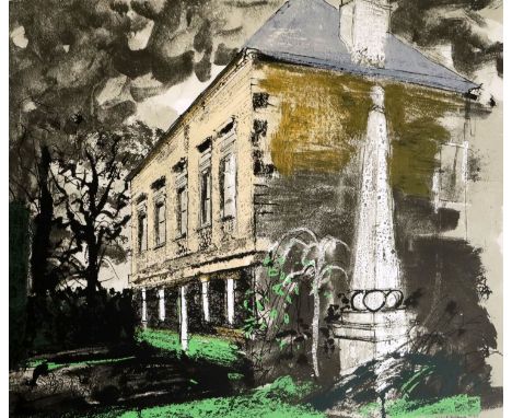 § John Piper (1903-1992)lithograph'St Helen Hall' (L325)signed in pencil, 52/7065 x 75cm
