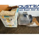 (F) (New) Leeson 1HP Motor, 48C Frame, 208-230/460V, 1725 RPM, 3PH, Shaft Dia.: 1/2"
