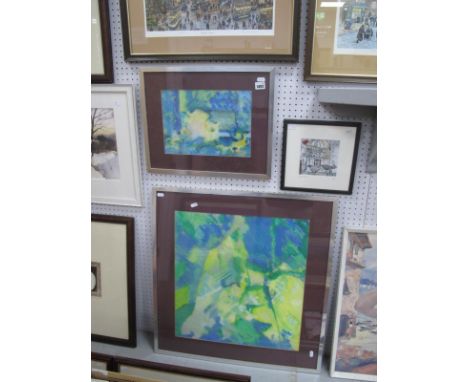 D Kelly 85, Acrylic and Pastel picture, one other similar picture and one other mixed media by Gaynor 2015 (3).